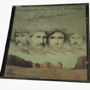Highwayman CD Waylon Jennings Willie Nelson Johnny Cash Kris Kristofferson 1985